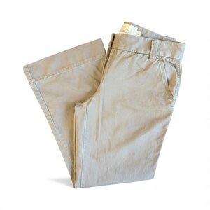 J Crew Wide Leg Classic Twill Chino